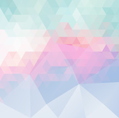 Abstract polygonal background