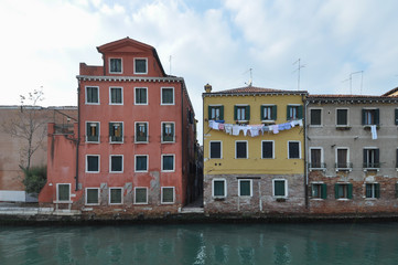 Fototapeta na wymiar Canal view in Venice