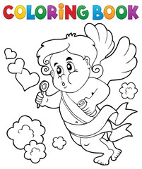 Coloring book with Cupid 8