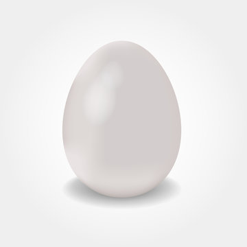 Easter realistic  egg.