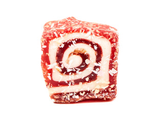 Red turkish delight lokum