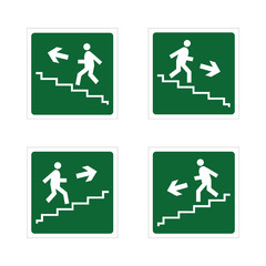 escalier sens circulation