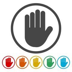 Hand Icon Vector 