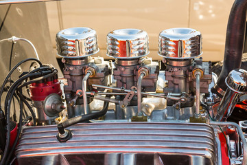 Chrome Details on Engine