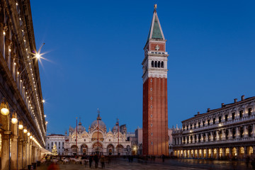 Fototapeta premium Plac Świętego Marka w Wenecji, Włochy