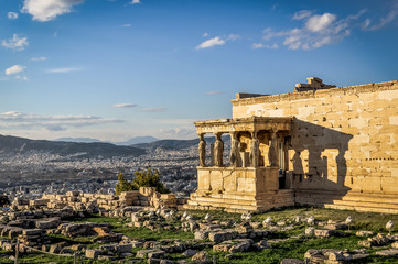 Fototapeta premium The Erechtheion in Athens