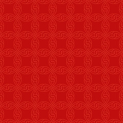 Neutral Seamless Celtic Knotwork Pattern.