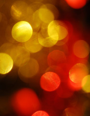 red and gold background