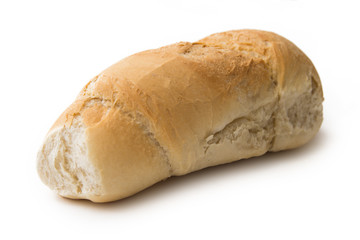 Panino su fondo bianco