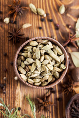 Raw Organic Cardamom Pods Ready to Use