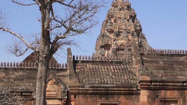 The Khmer temple at Phanom Rung. Over a thousand years old and built on an extinct volcano.