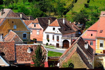 Fototapeta na wymiar Biertan, is one of the most important Saxon villages with fortified churches in Transylvania, having been on the list of UNESCO World Heritage Sites since 1993