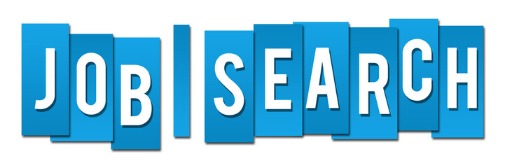Job Search Blue Stripes 