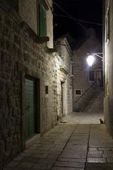 Sights of Croatia. Island Hvar with ancient monuments and beautiful landscapes. Croatian paradise.