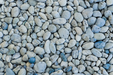 White and blue stone background