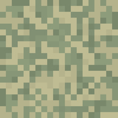 Pixel camouflage texture pattern
