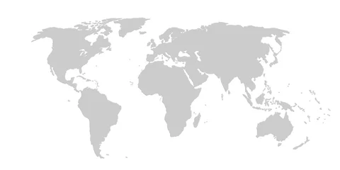 Foto op Aluminium World Map © pinate