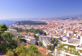 Fototapeta na wymiar Marseille city in France