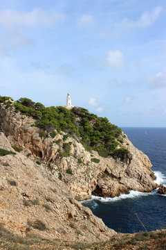 Küste,Mallorca,Leuchtturm