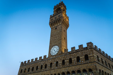 Fototapeta premium Palazzo Vecchio in Florence, Italy