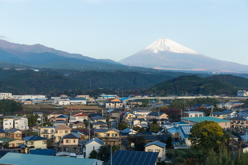 Mt. Fuji in Shizuoka city