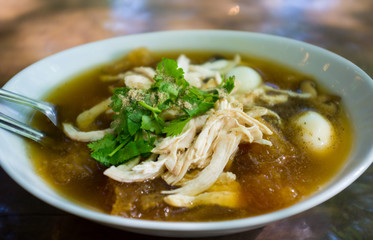 Food in chinatown bangkok thailand