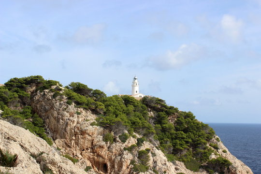 Leuchtturm,Berg,Mallorca,Cala Ratjada