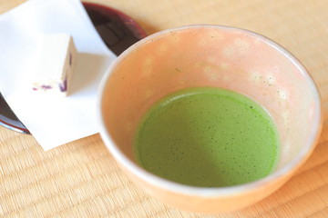 抹茶と和菓子