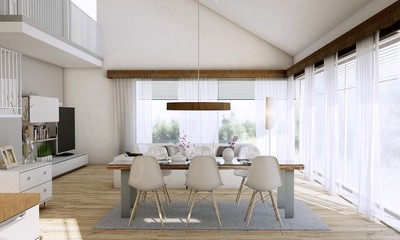 Wohnen auf zwei Ebenen