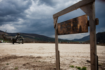 Fototapeta na wymiar June of 2012 Kosovo