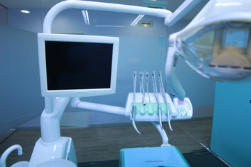 Clínica dental, aparatos, instalaciones de una clínica