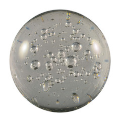 Glass Ball with Bubbles