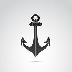 Anchor vector icon.