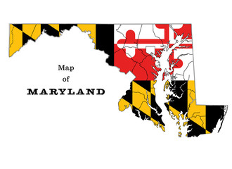 Maryland State Map