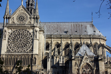 Rosaces de Notre-Dame-de-Paris, France