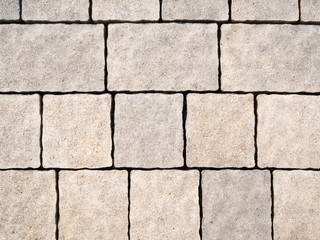 paving stones at sidewalk