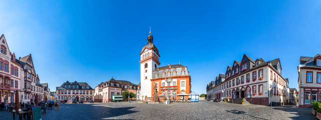 Fototapeta na wymiar Weilburg, Panorama 