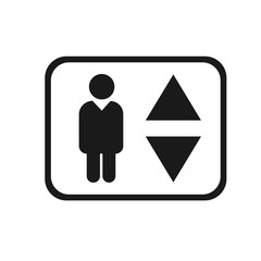 Elevator icon vector