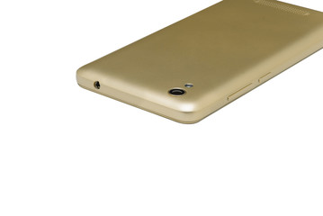 phone is gold color