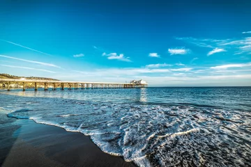 Papier peint photo Jetée Malibu pier on a clear day  © Gabriele Maltinti