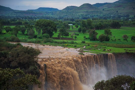 Tis Isat Falls on the Blue Nile.