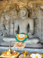 Polonnaruwa ruin, Buddha sculpture at Gal Vihara, Sri Lanka