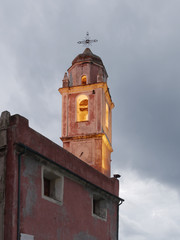 Fototapeta na wymiar old church in tellaro