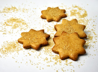 traditional honey cakes stars