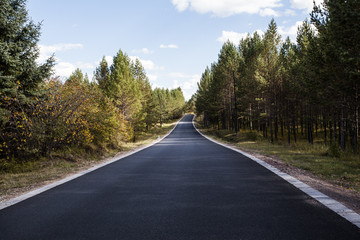 Highway in Inner Mongolia province, China