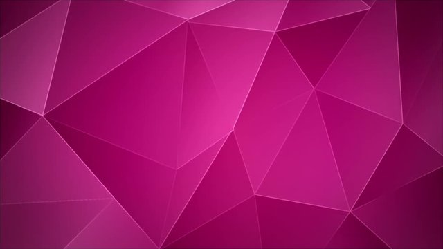 Abstract animated background triangular