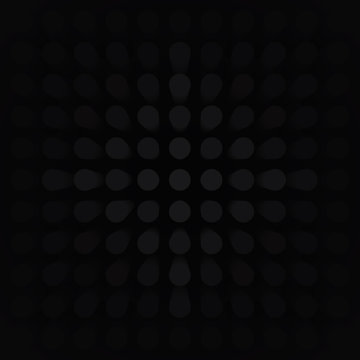 Volume abstract black background, many pillar, cylinders, 3d vector dark wallpaper