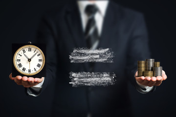 Time is money concept