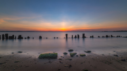 Sandy Hook Sunset in New Jersey 