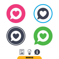 Chat sign icon. Speech bubble symbol.
